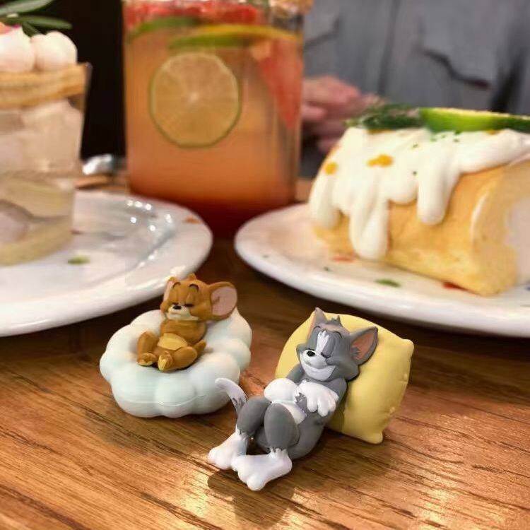 Mô Hình Nhân Vật Tom Và Jerry Dễ Thương Trang Trí Xe Hơi