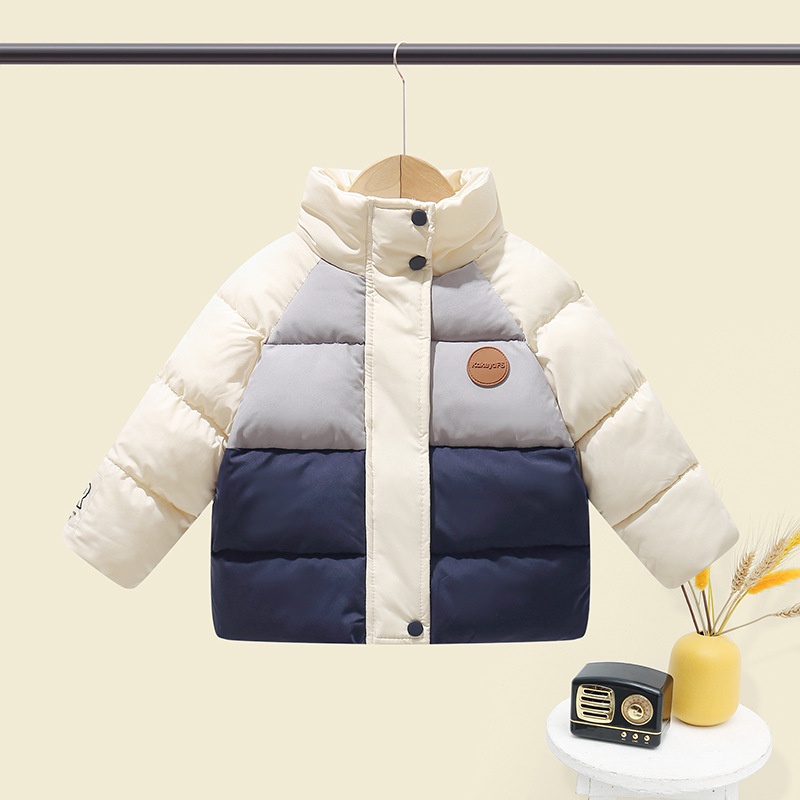 Áo khoác AMILA đệm cotton giữ ấm mùa đông cỡ vừa và lớn thời trang cho trẻ em