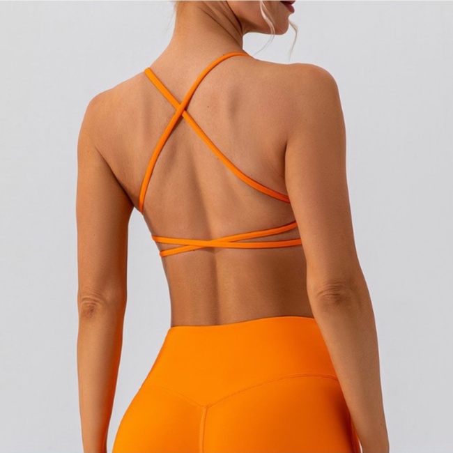Áo Ngực Thể Thao Đan Dây Chéo Lưng Thời Trang Quyến Rũ Cho Nữ