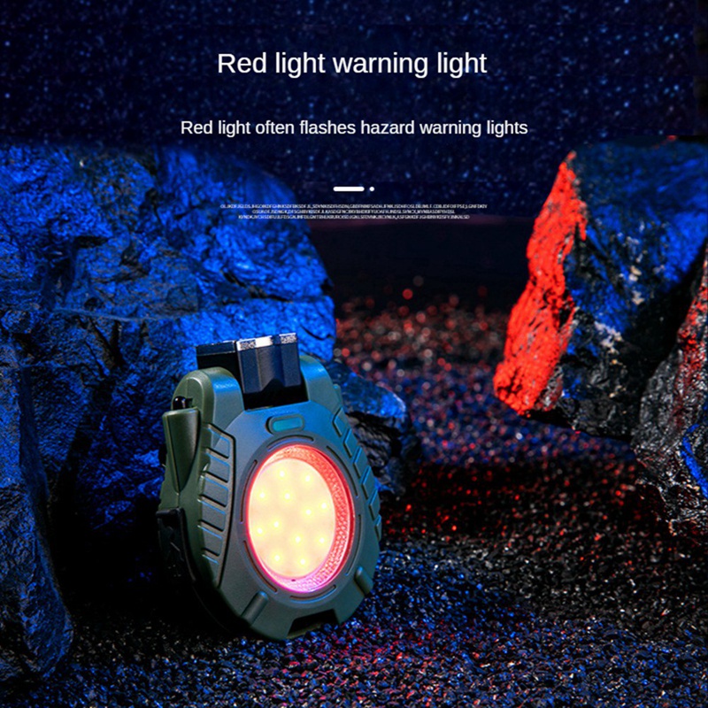 1set Đèn Kẹp Đa Năng Có Thể Sạc Lại Tiện Dụng