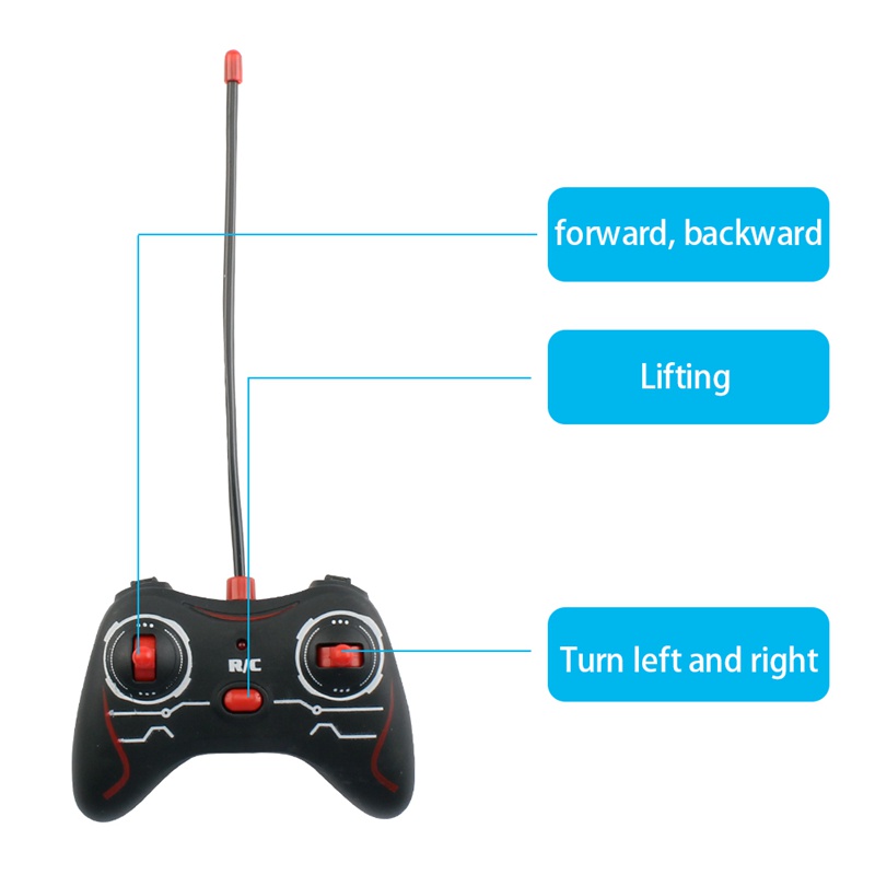 Đồ Chơi Xe Xúc Đất Điều Khiển Từ Xa 5CH Có Đèn Và Âm Thanh Vui Nhộn Cho Bé 4 5 6 7 8 Tuổi