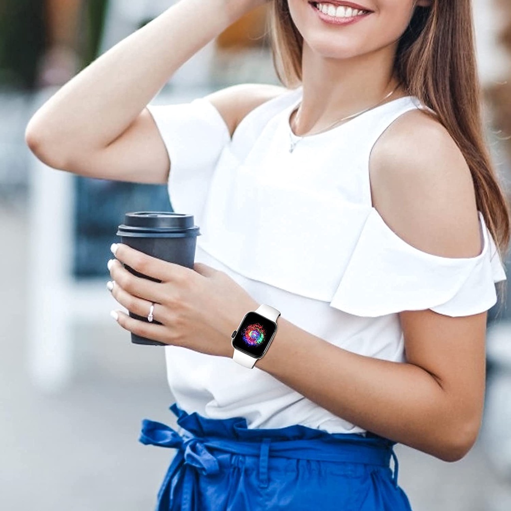 Dây Đeo Thay Thế Cho Đồng Hồ Thông Minh Apple Watch 44mm 40mm 45mm 41mm 49mm 42mm 38mm 44 45 mm 7 se 3 4 5 6 8