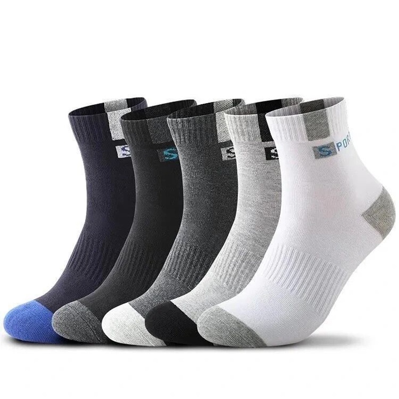 Set 10 Đôi Tất Thoáng Khí Size 37-42 Thời Trang Công Sở Cho Nam