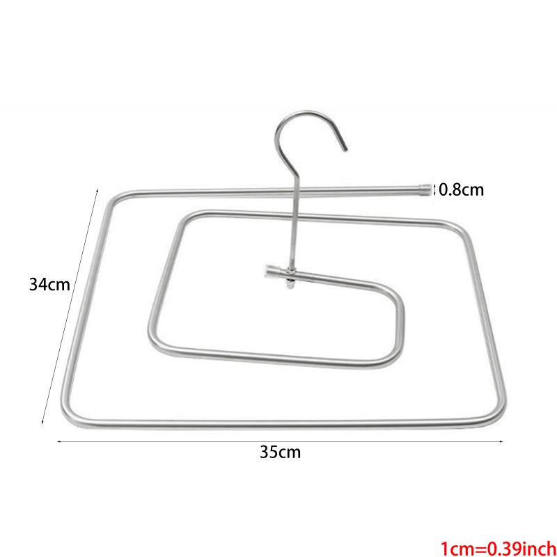 Móc Phơi Chăn Mền Dạng Xoắn Ốc Bằng Thép Không Gỉ