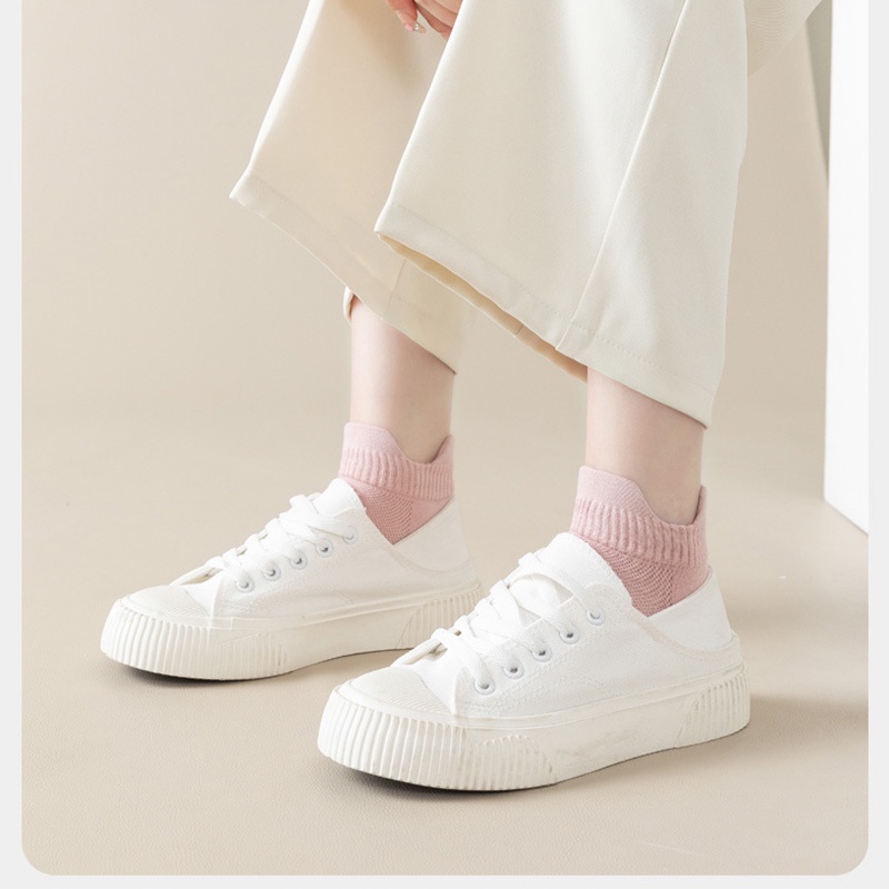 Vớ cotton Cổ Ngắn Thấm Hút Mồ Hôi Thoáng Khí Mới Mùa Hè Cho Nữ