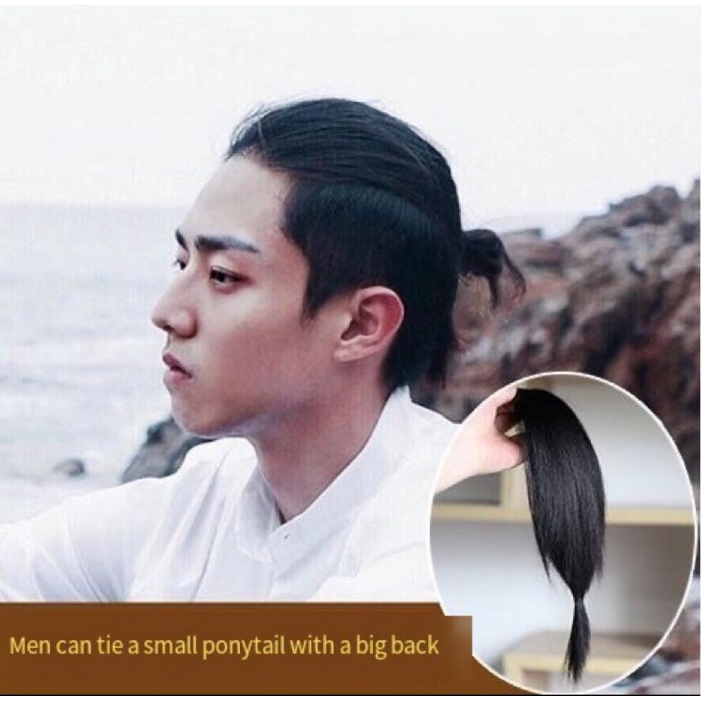 Tóc Giả Đầu samurai Độc Đáo Cho Nam