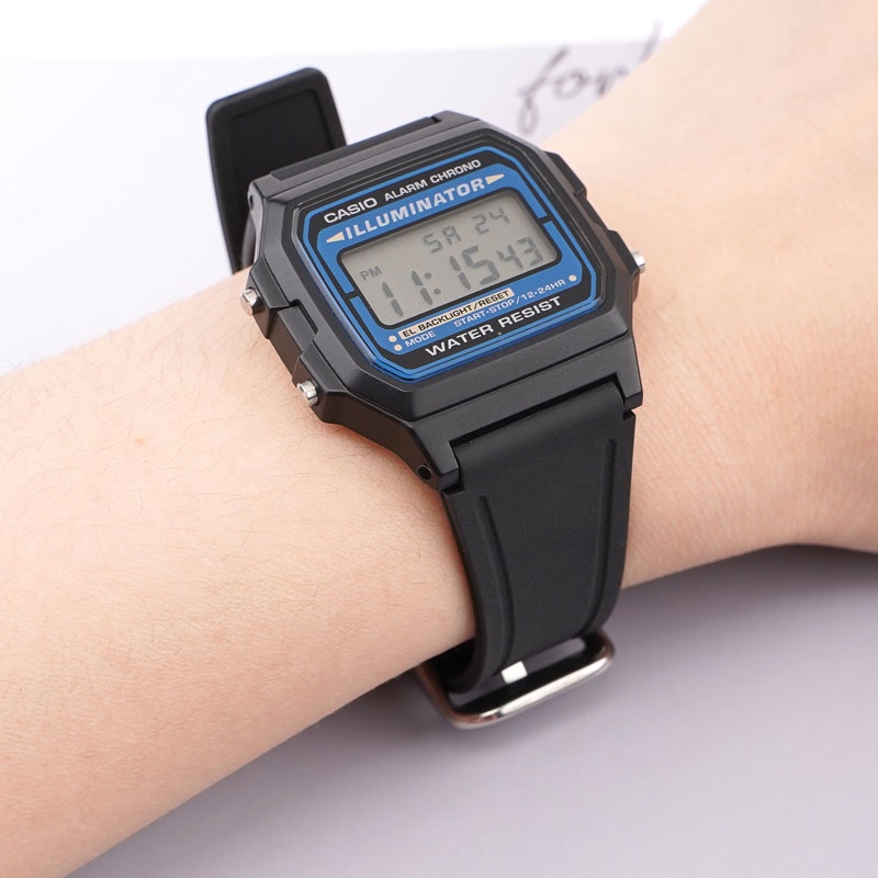 Màu Sắc Dây Đeo Silicon Siêu Mỏng Cho Đồng Hồ Casio F91W F84 F105 / 108 A158 / 168 AE1200 / 1300