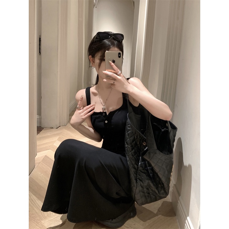 Đầm không tay COZOKC dáng ôm thời trang quyến rũ cho nữ