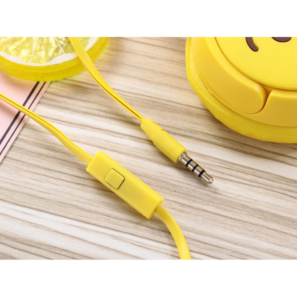 Tai Nghe Nhét Tai Jack 3.5mm Kết Nối bluetooth Hình Hello Kitty / Kỳ Lân / Mặt Cười Thời Trang Cho iPhone Samsung Xiaomi Huawei OPPO Vivo