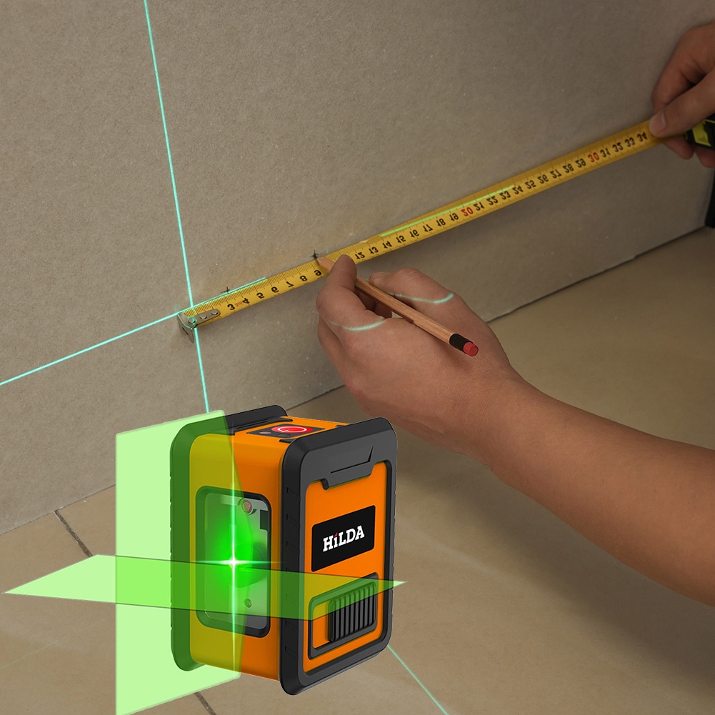 Máy Đo Bằng Tia Laser 2 Tia Màu Xanh Lá Cây