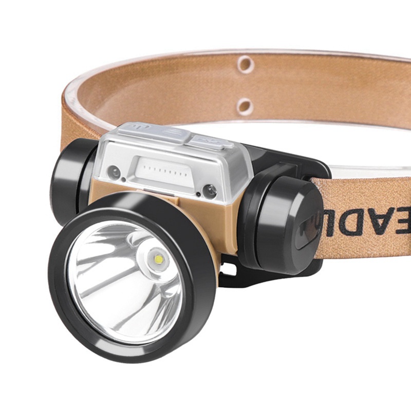 1 Bộ Đèn Pha COB Cố Định Di Động Nhỏ Gọn Dùng Khi Đi Cắm Trại / Leo Núi / Dã Ngoại