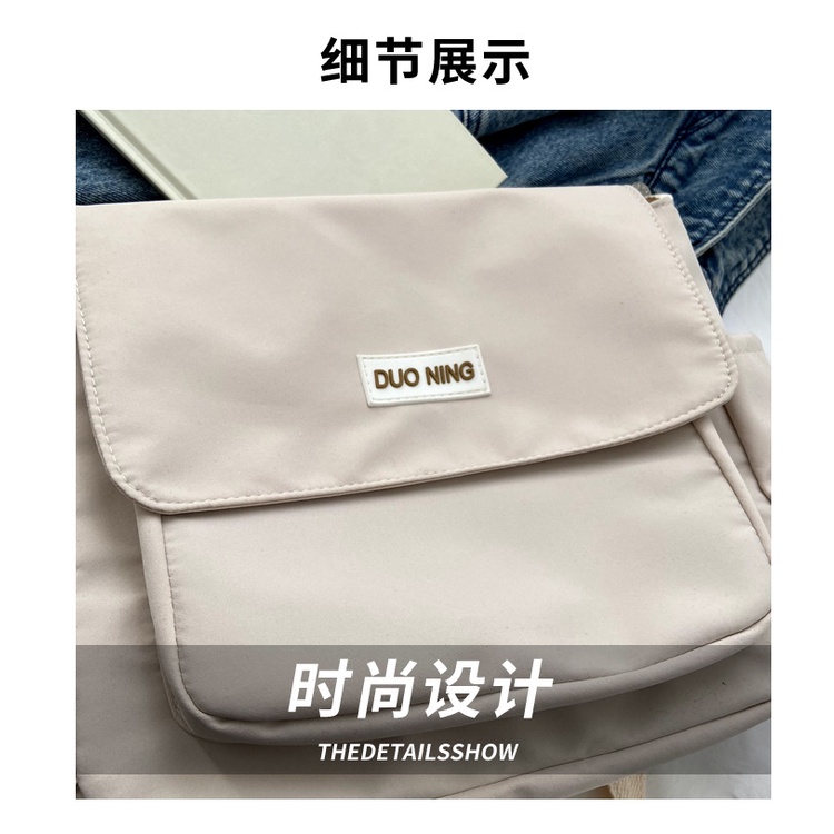 Túi Đeo Vai Bằng Vải Nylon Sức Chứa Lớn Thời Trang Mùa Xuân 2023