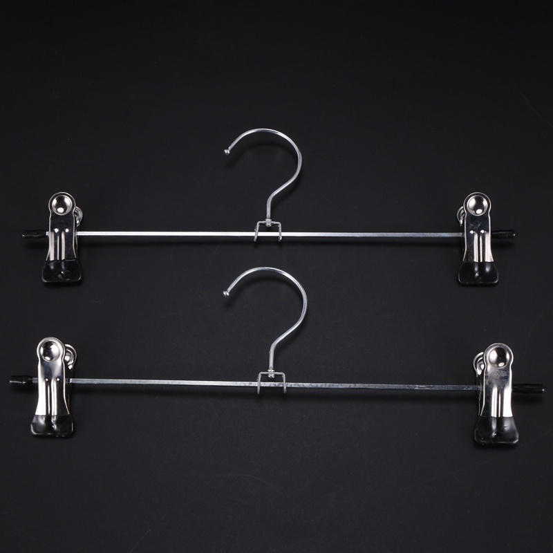 Set 20 Móc Treo Quần Áo Bằng Kim Loại Siêu Mỏng Tiết Kiệm Không Gian Chống Rỉ Sét