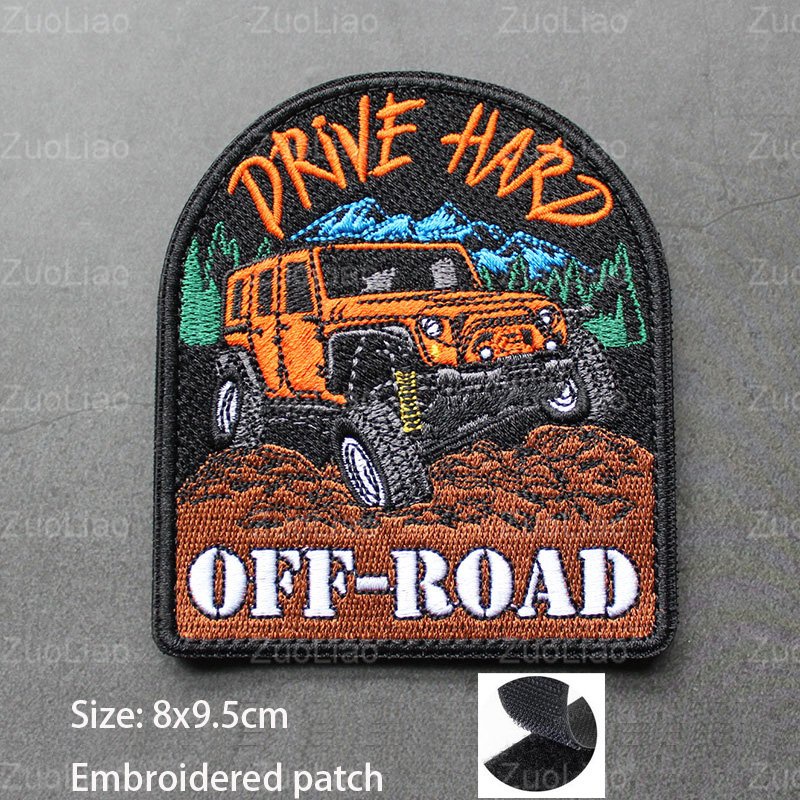 Miếng Dán 3D Thêu Hình Phong Cảnh Sáng Tạo Dùng Trang Trí Balo / Balo / Quần Áo