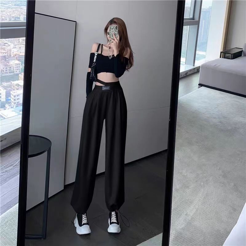 Quần Ống Rộng Lưng Cao Thời Trang Mùa Hè 2023