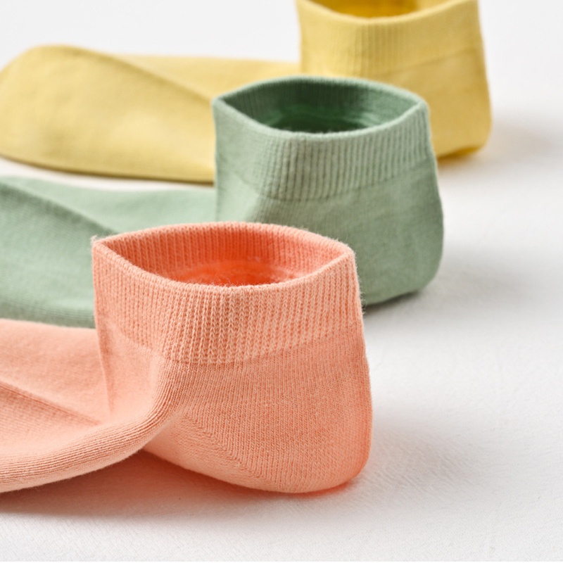 Vớ cotton Cổ Ngắn Thấm Hút Mồ Hôi Thoáng Khí Mới Mùa Hè Cho Nữ