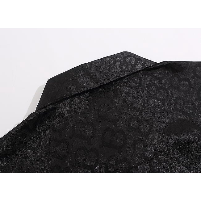 Áo Sơ Mi Cotton Nguyên Chất Tay Dài In Họa Tiết Mới