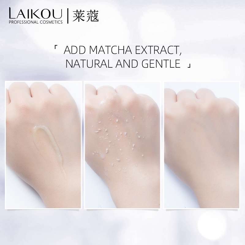 Gel Trà Xanh LAIKOU Tẩy Tế Bào Chết Dưỡng Ẩm Làm Trắng Da