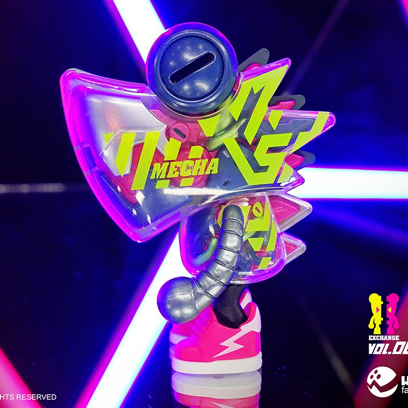 Ting120  Mô hình LAMTOYS MECHA CHAMELEON VOL 4 Wazzup Baby Blindbox Hộp mù bí ấn sưu tầm