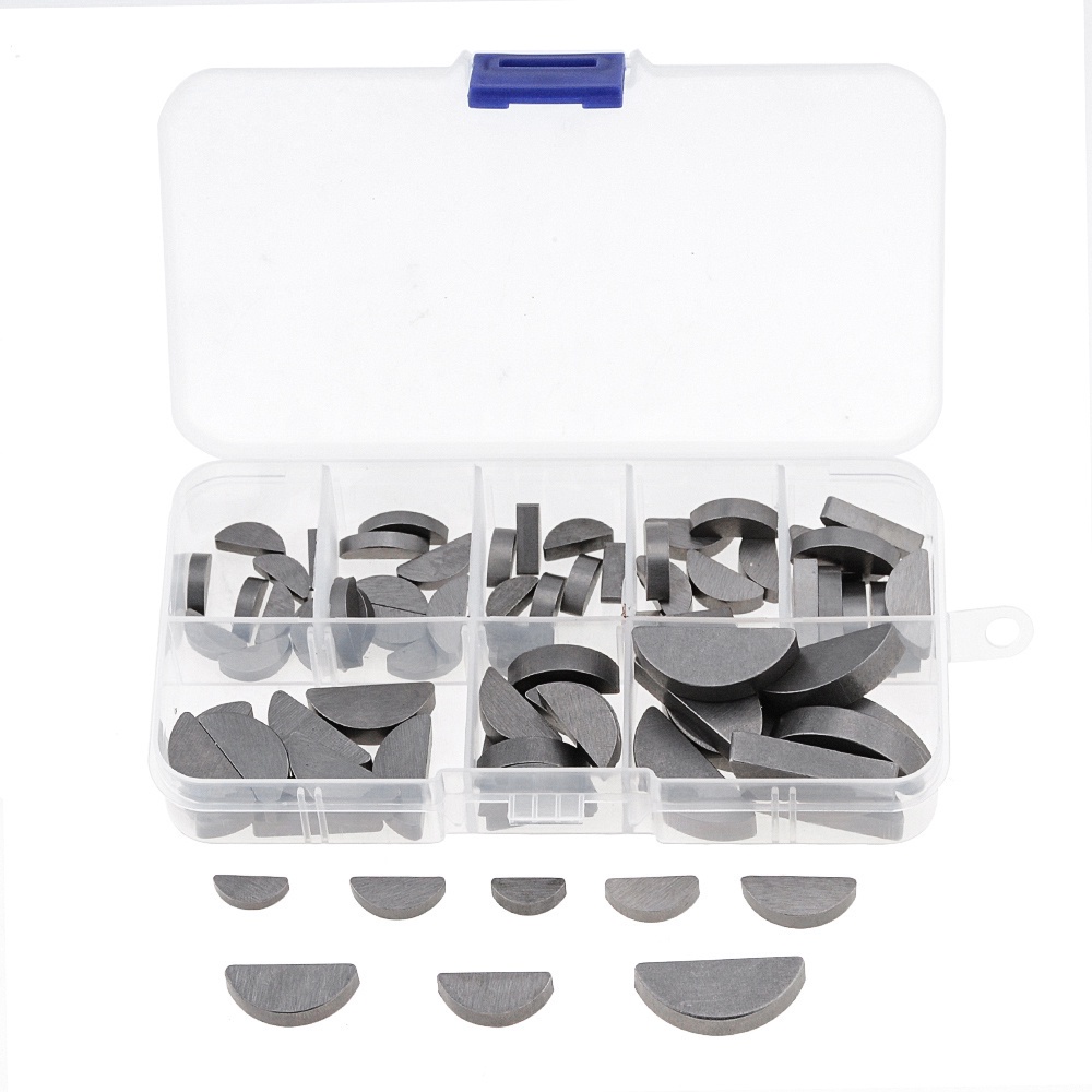 80Cái/hộp Bộ phân loại chìa khóa ròng rọc bánh đà cho ốc vít đa mục đích cơ khí