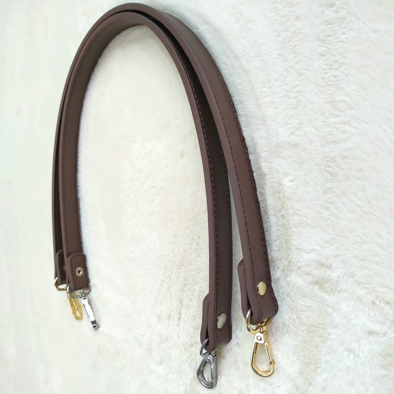 Dây Đeo Túi Xách Bằng Da PU 60cm Màu Trơn Thời Trang