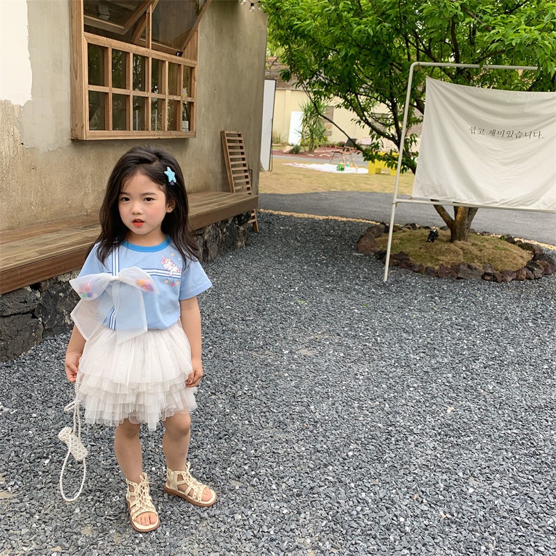 Áo Thun 100% Cotton Tay Ngắn In Họa Tiết Hoạt Hình Nhanh Khô Thoáng Khí Thời Trang Mùa Hè 2023 Cho Bé