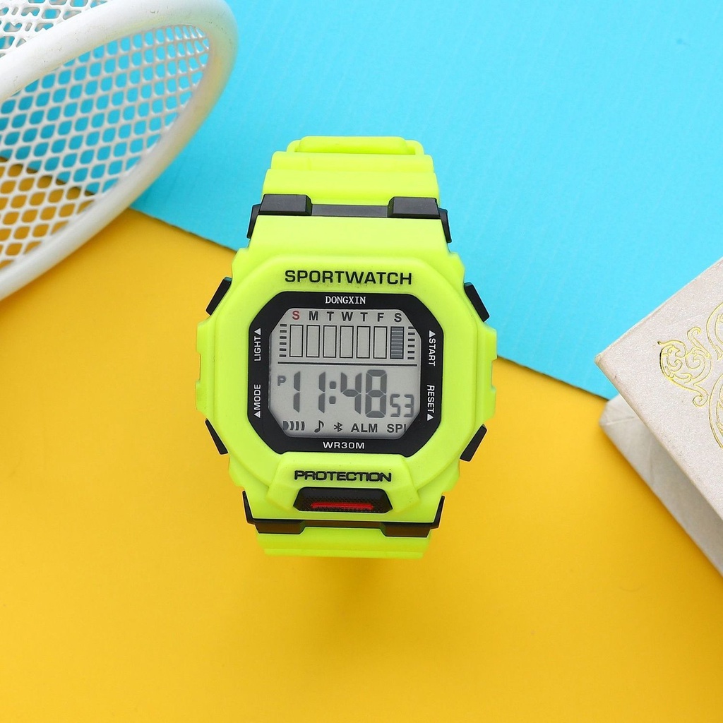 Đồng Hồ Thể Thao Chống Thấm Nước Chống Rơi Dành Cho Nam Và Nữ