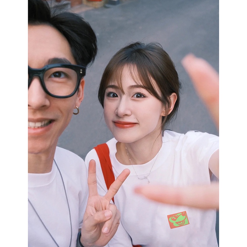 NRVP Áo Thun 100% Cotton Tay Ngắn Dáng Rộng In Họa Tiết Phong Cách Hàn Quốc Thời Trang Cho Nữ