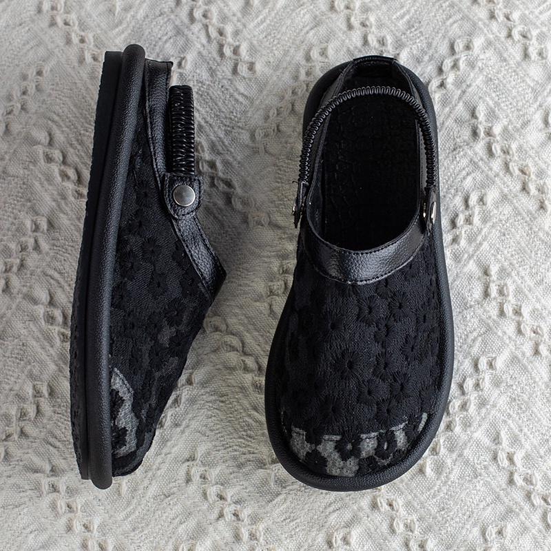 Giày Sandal Đế Mềm Thoáng Khí Thời Trang Mùa Hè 2023 Phong Cách Nhật Bản Cho Nữ