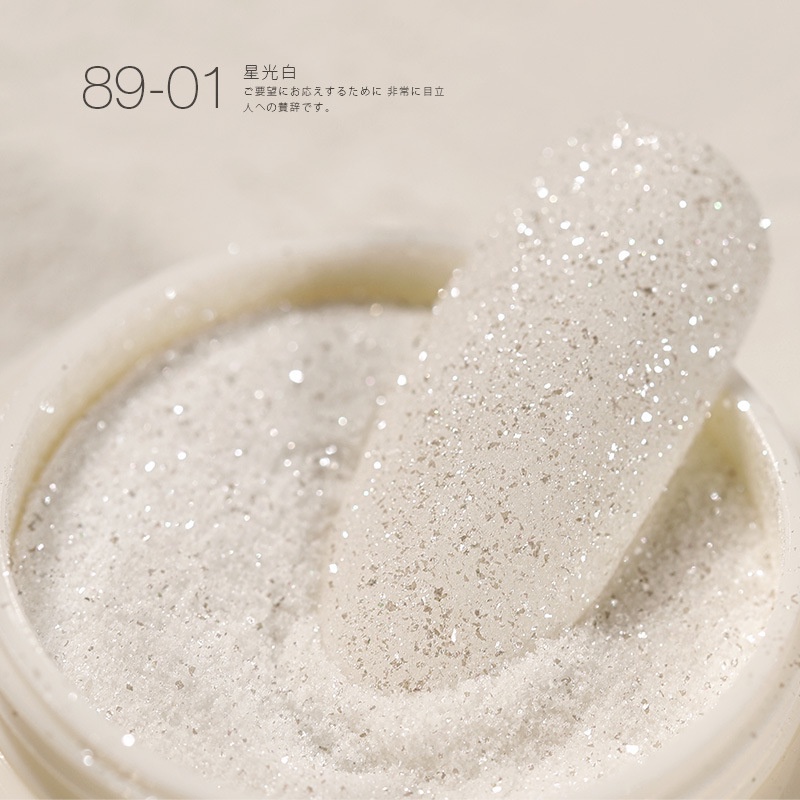 Nhũ mịn rắc kim cương màu cực xinh hủ 3g,trang trí Nail