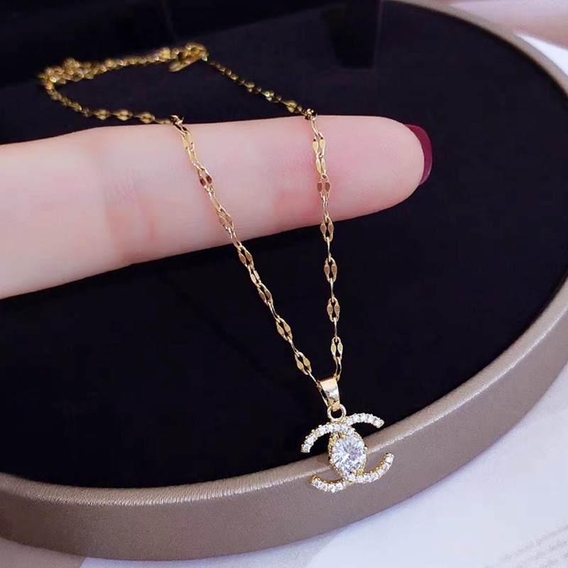 Dây Chuyền Thép Titan Mạ Vàng 18K Không Phai V1S01