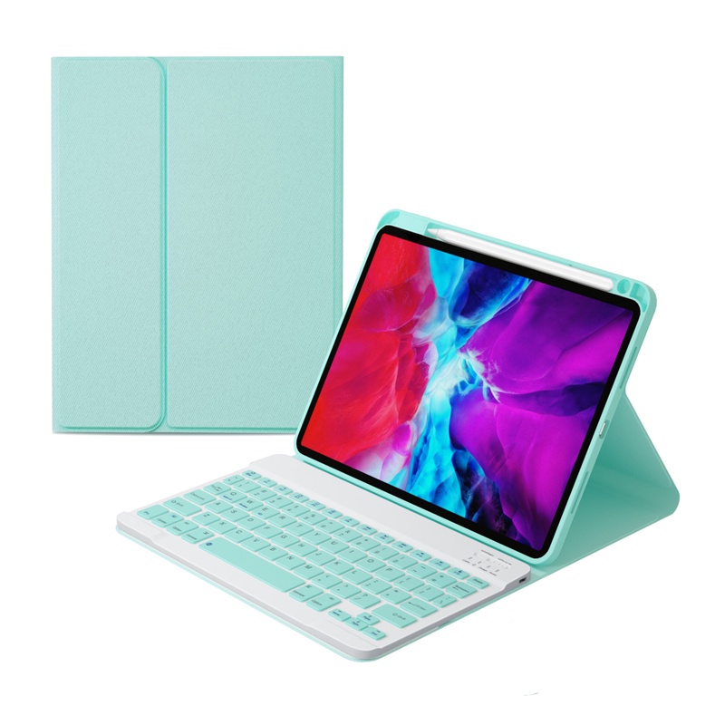 Bao Da Máy Tính Bảng Kèm Bàn Phím Có Ngăn Đựng Bút Cho Huawei Matepad 10.4 2022 2020 Honor Pad V6 Teclado Matepad 10.4 Ốp