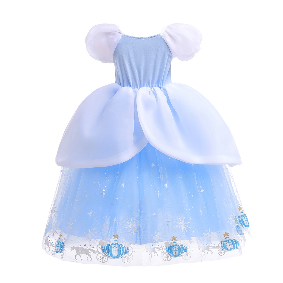 Đầm Hóa Trang Công Chúa Lọ Lem LXAA C16 Sang Trọng Cho Bé Gái