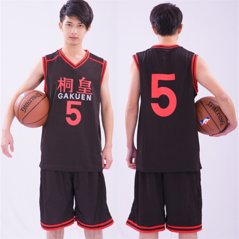 Set Đồ Thể Thao Hóa Trang Nhân Vật Anime Kuroko No Basket Basuke
