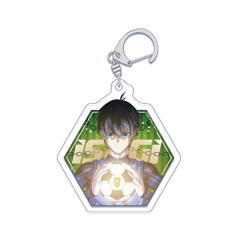 Móc Khóa Acrylic Chiều Cao 6cm Hình Anime Độc Đáo Blue lock