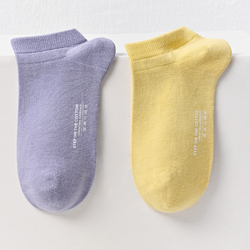 Vớ cotton Cổ Ngắn Thấm Hút Mồ Hôi Thoáng Khí Mới Mùa Hè Cho Nữ