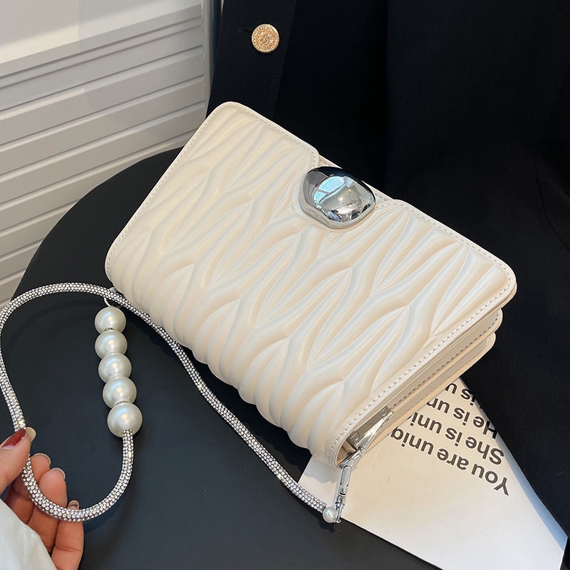 Túi Đeo Vai Phối Dây Xích Thời Trang Mùa Hè 2023