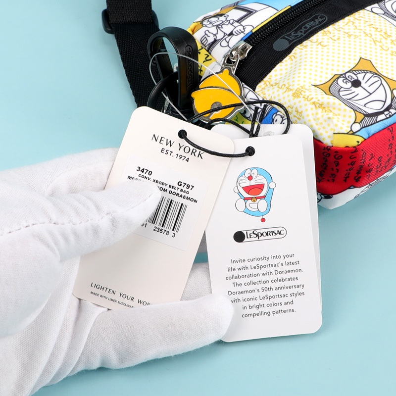 Túi Vải Đeo Chéo Đa Năng In Họa Tiết Hoạt Hình Thời Trang Cho Nữ 3470