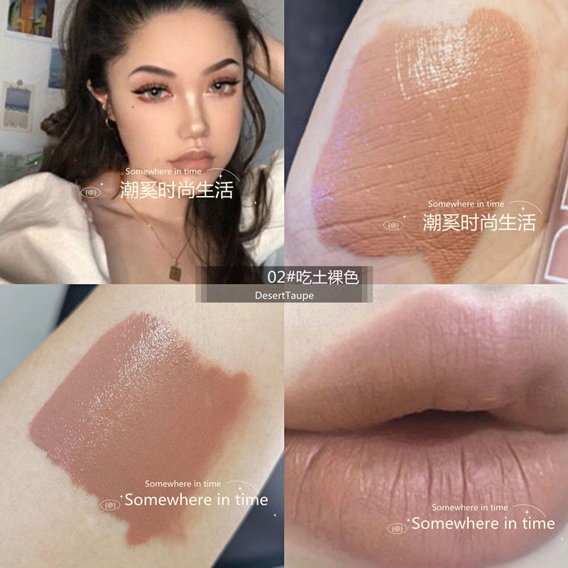 Son Kem Lì Tông Màu Đất Phong Cách Âu Mỹ Màu Sắc Thời Trang