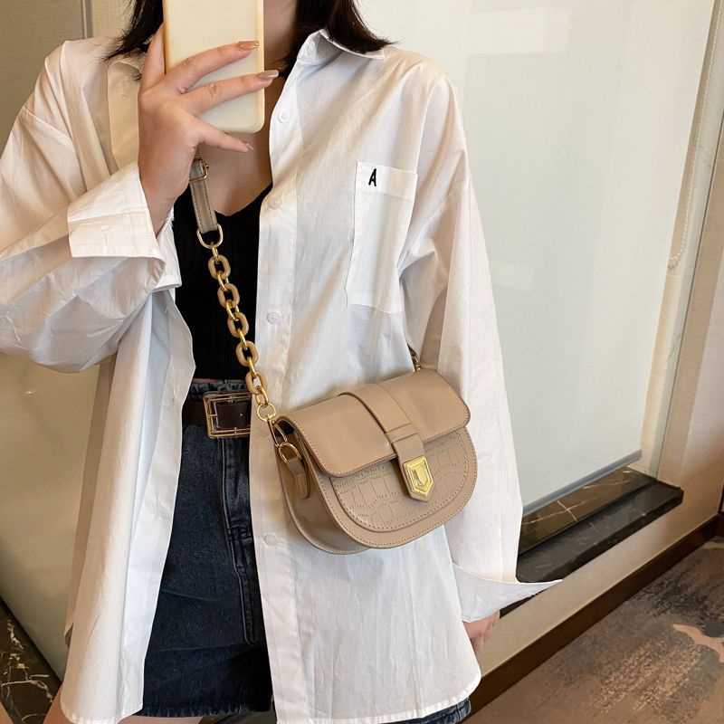 [F &amp; X] Balo Đeo Chéo Phong Cách Thời Trang Mới Mẻ Cao Cấp Phong Cách Phương Tây Cho Nữ