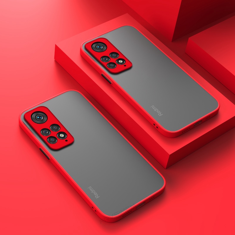 Ốp Điện Thoại Acrylic Mềm Dạng Nhám Cho Redmi Note 12 Pro + 4G 5G 12C 10C