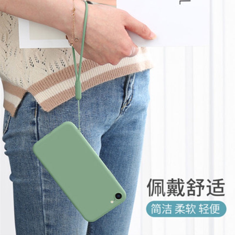 Dây Đeo Điện Thoại / Chìa Khóa / Máy Ảnh Bằng Silicon Họa Tiết Dễ Thương Tiện Dụng