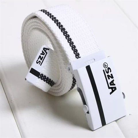 Thắt Lưng Vải Canvas Kiểu Hàn Quốc Cá Tính Cho Nam Và Nữ