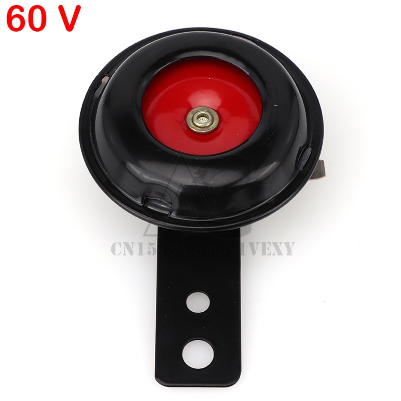 Còi Điện Tròn Chống Thấm Nước 12V 24V 36V 48V 60V 1.5A 105db Phù Hợp Cho Xe Máy