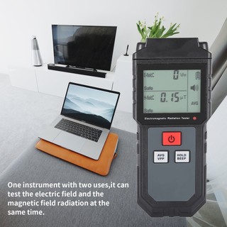 ET825 Electromagnetic Radiation Tester Wave Radiation Detector EMF Meter