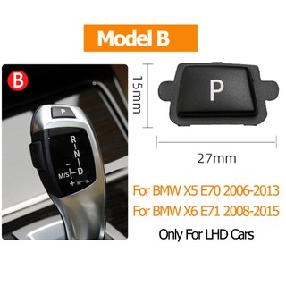 Nút Bấm Cần Số Xe Hơi In Chữ P Chuyên Dụng Cho BMW E60 E61 E90 E91 E70 E71 E72
