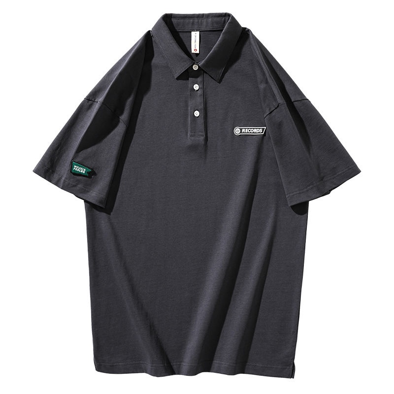 Áo Thun Polo Ngắn Tay Dáng Rộng Thời Trang Mùa Hè Dành Cho Nam