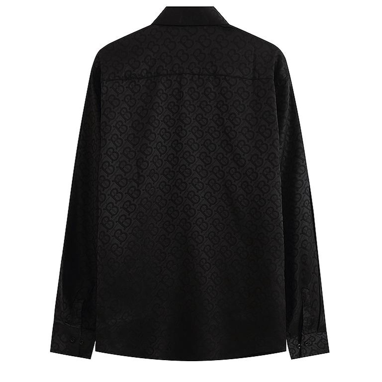 Áo Sơ Mi Cotton Nguyên Chất Tay Dài In Họa Tiết Mới