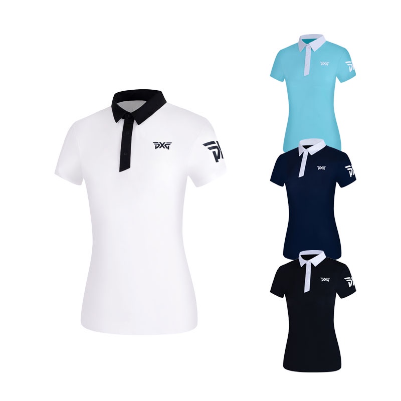 Áo Thun Đánh golf Tay Ngắn Thoáng Khí Nhanh Khô Thời Trang Mùa Hè Cho Nữ t2353
