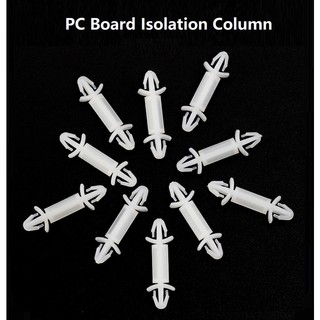 100pcs pcb isolation column lcf series double-head nylon spacer 3mm circuit board bracket support column fixed column cột hai đầu cách ly pcb lcf 3mm